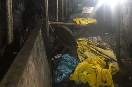 Túnel tinha cerca de 500 metros