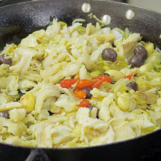 Arroz com Bacalhau