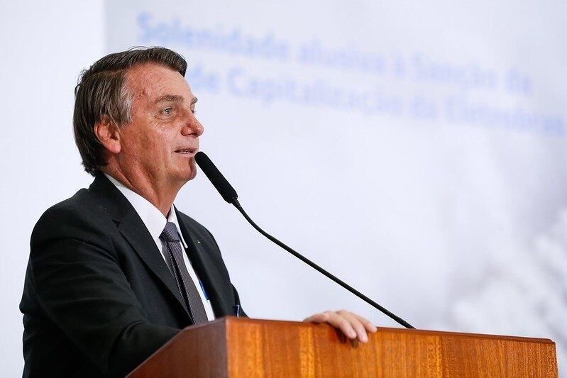 O presidente Jair Bolsonaro