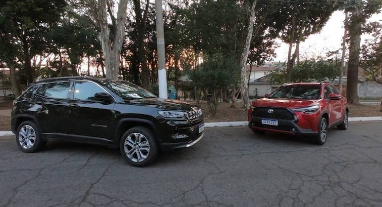 Corolla Cross foi apresentado em 2021 para combater a hegemonia do Jeep Compass