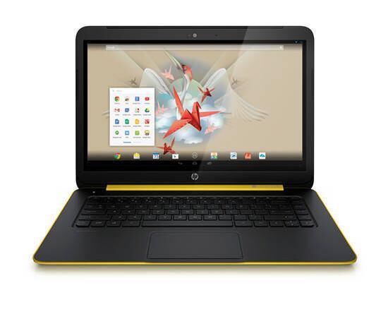 O Slatebook PC, também apresentado oficialmente pela HP, é um laptop com Android e tela de 14 polegadas. Ele tem processador Nvidia Tegra 4, com 2 GB de RAM e até 64 GB de armazenamento interno
