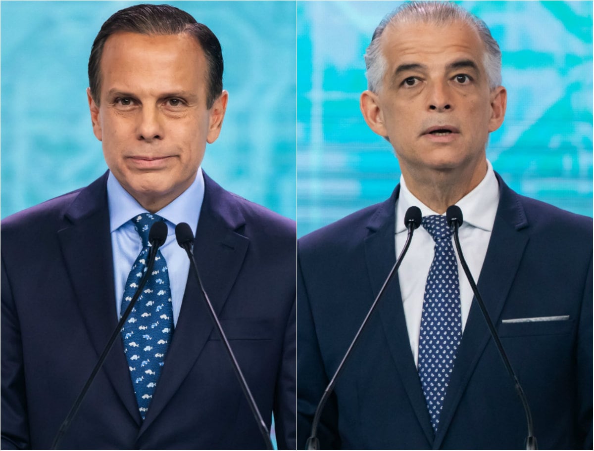 Doria e França disputam governo de São Paulo
