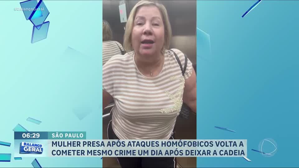 Jornalista presa por ataques homofóbicos comete o mesmo crime um dia após deixar a cadeia