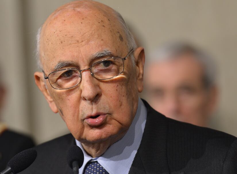 Presidente da República da Itália, Giorgio Napolitano