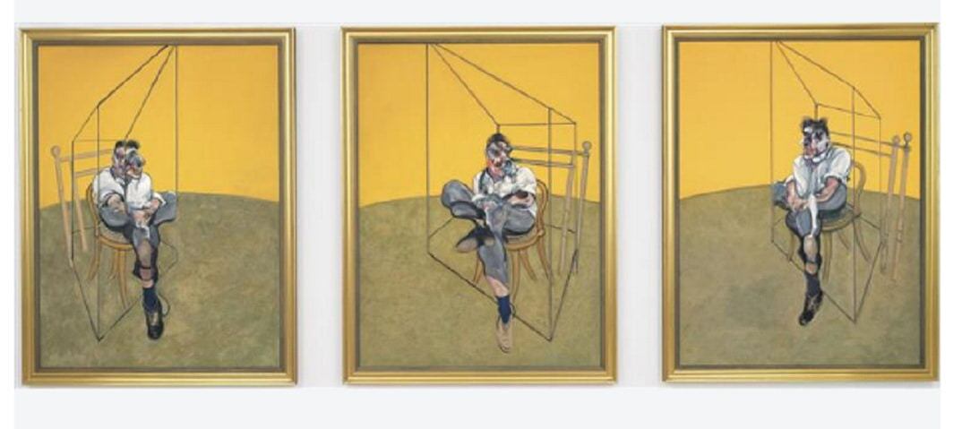 15° lugar: Três Estudos de Lucian Freud - Autor: Francis Bacon - Ano: 1969 - Valor: 142,4 milhões de dólares