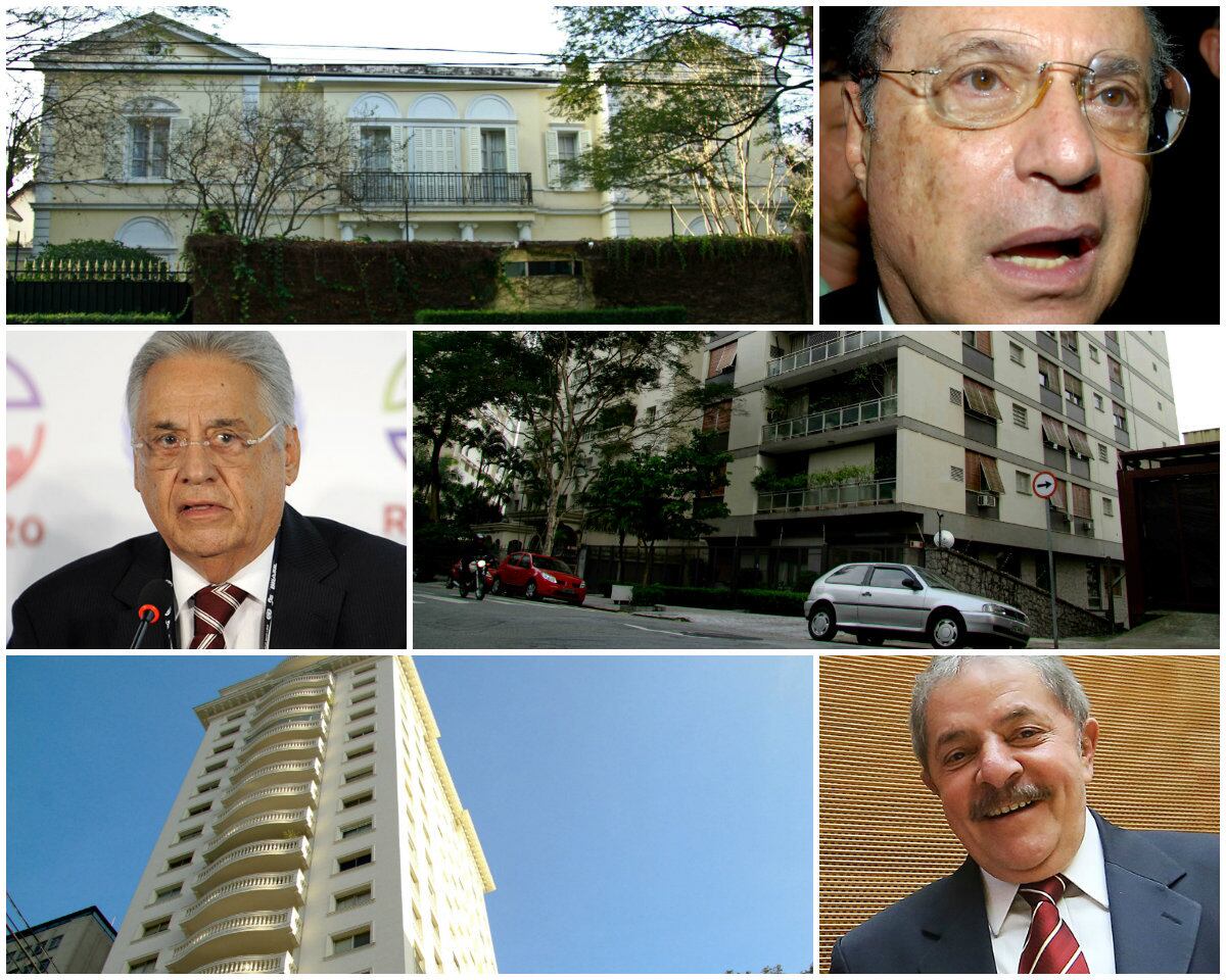 Alguns dos principais políticos brasileiros moram na cidade de São Paulo. A maioria deles não mede esforços para viver bem e, por isso, moram em mansões ou apartamentos gigantescos. Veja, nas próximas fotos, onde eles moram e quanto vale os imóveis, segundo as declarações de bens entregues à Justiça Eleitoral