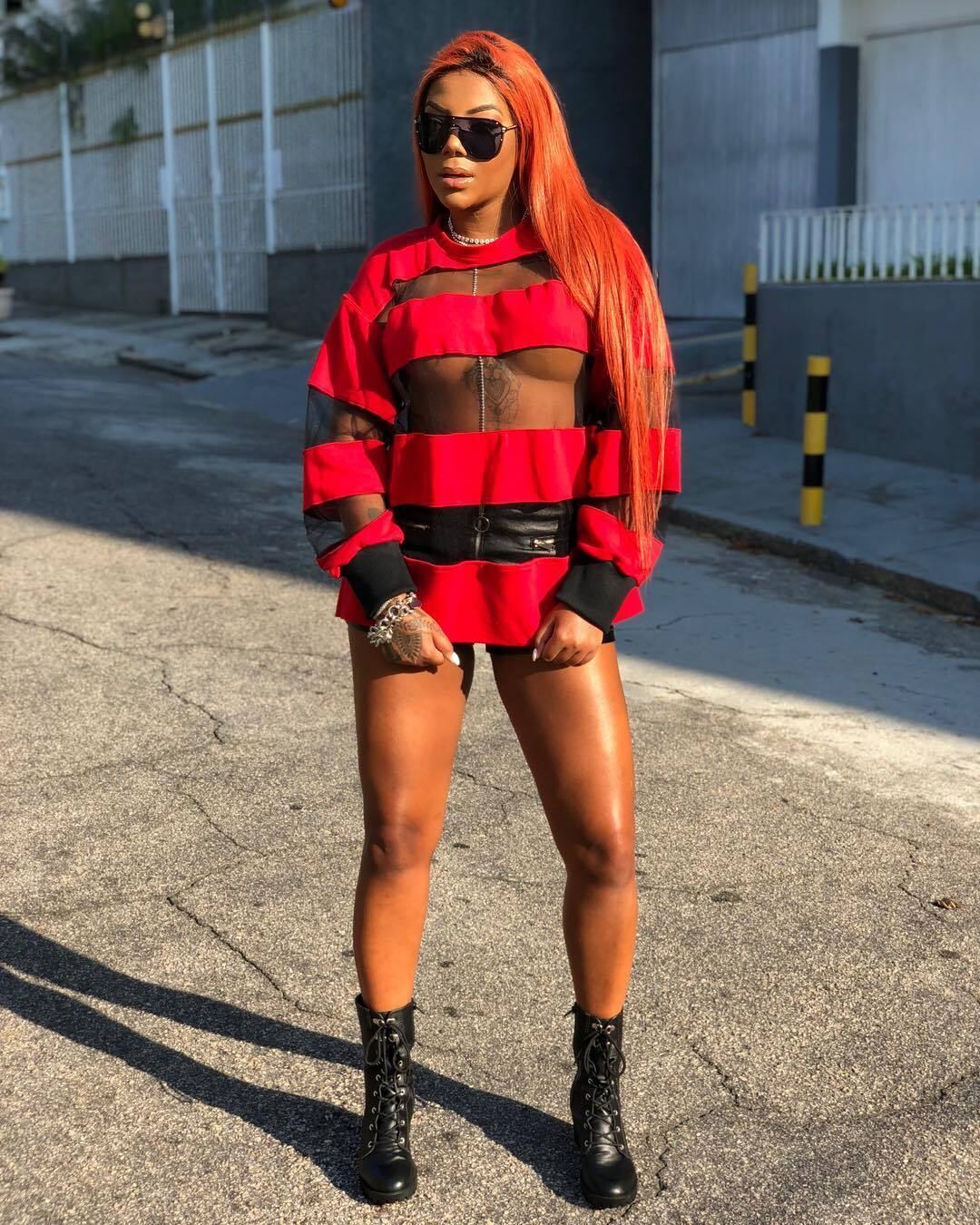 Camaleoa, ela não tem medo de mudar o visual e vive mostrando as transformações nas redes sociais