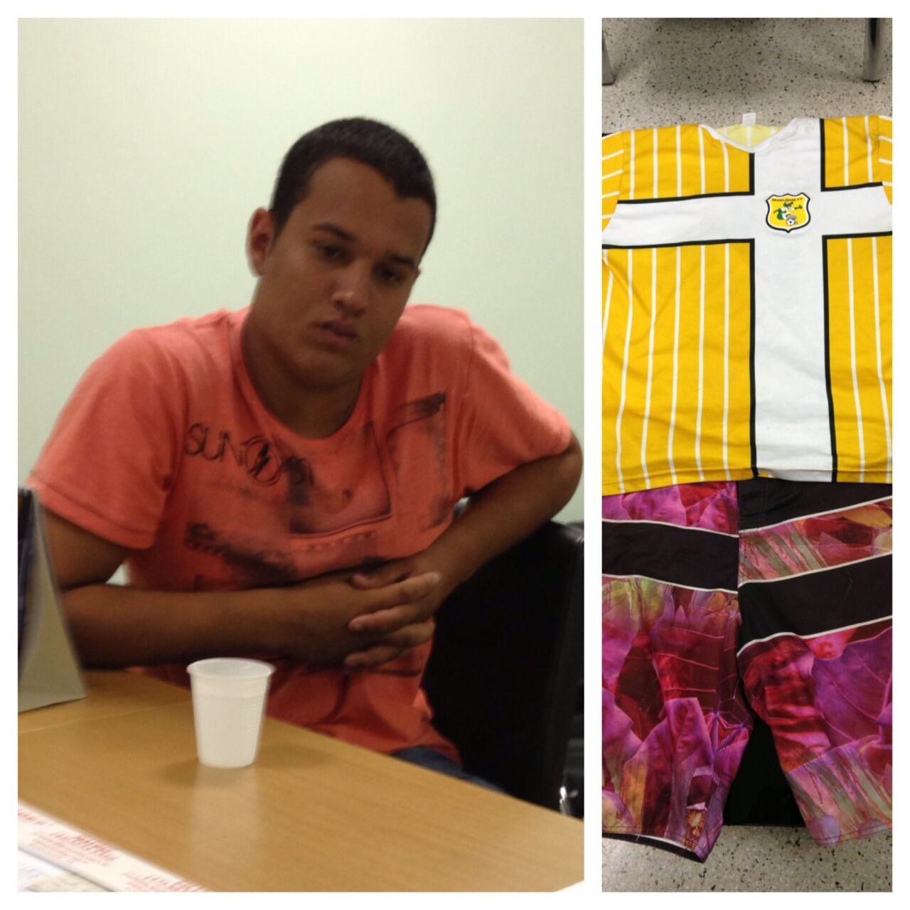 Domivan Pereira de Almeida, conhecido como "MC Dom", de 18 anos, é vinculado à torcida "Facção Brasiliense" e tem passagens