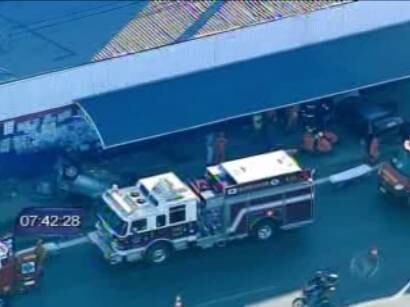 Vítimas foram socorridas pelo Corpo de Bombeiros e levadas para o Hospital de Base