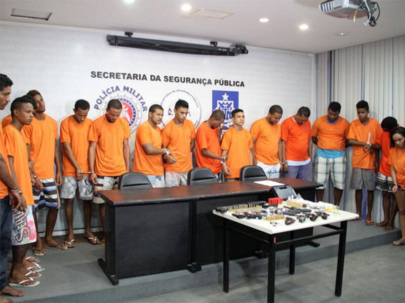 Polícia desarticulou crime organizado em Camaçari