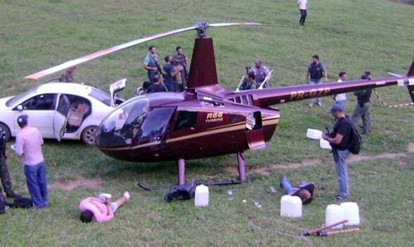 Aeronave da família Perrella foi flagrado em 2013 com quase meia tonelada de cocaína
