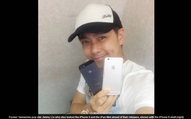 Fotos que supostamente mostram o novo iPhone 6 aumentam os rumores sobre o próximo aparelho da Apple. As imagens mais recentes foram vazadas por um ex-astro taiwanês, Jimmy Lin, que também havia vazado imagens do iPhone 5 e do iPad Mini antes dos lançamentos oficiais


