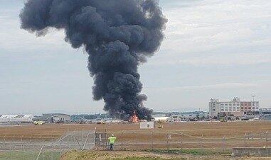 Avião da 2ª Guerra caiu em aeroporto nos EUA
