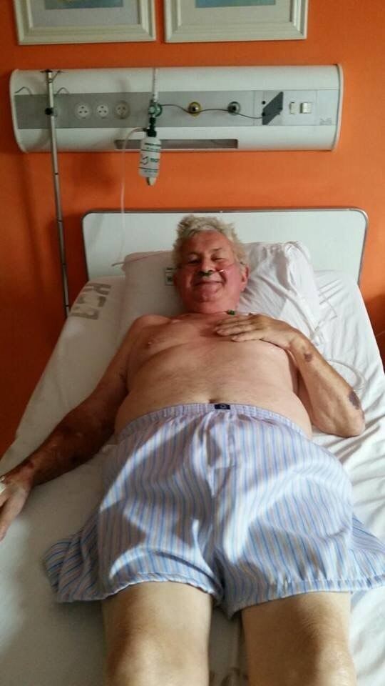 Cerviño não estava mais conseguindo andar, usava sonda e precisava de ajuda para se alimentar

