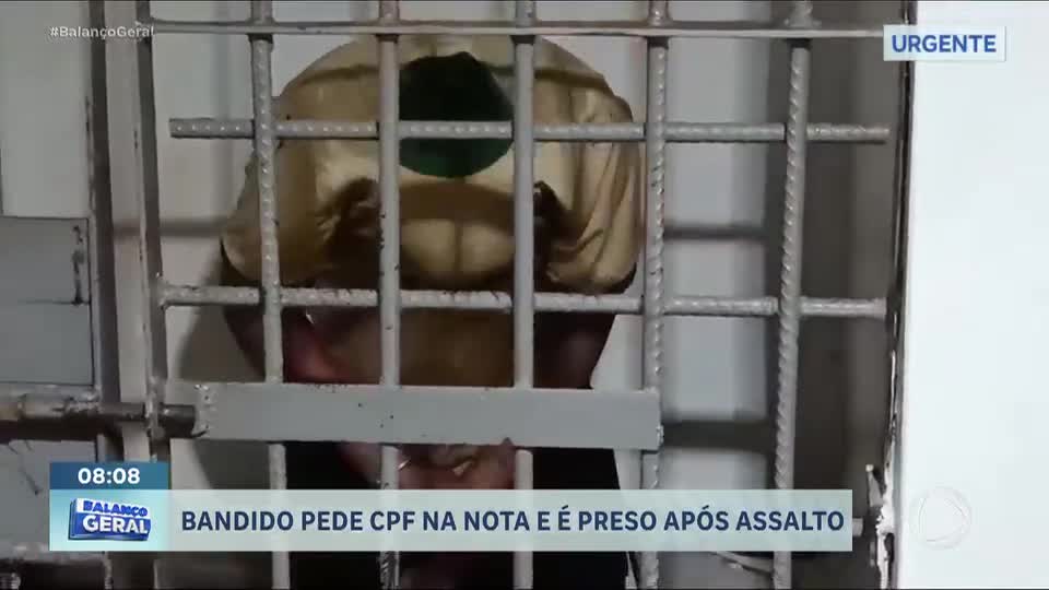 CPF na Nota e Prisão: Ladrão 'Gênio' Comete Erro Inacreditável em Assalto!